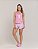 Pijama Suede Feminino adulto de alcinha short xadrez - Imagem 2