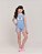 Pijama Regata Infantil/Juvenil em Suede Cartoon - Imagem 2