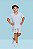 Pijama Masculino Infantil Juvenil em Viscose -Camiseta com Short Listrado - Imagem 2