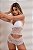 Conjunto Branco em Renda Cílios com Bojo e Calcinha Caleçon – Perfeito para Noivas - Imagem 3