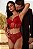 Conjunto Cropped Seduction em Renda com fio Hot Pant - Imagem 1