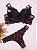 Conjunto Lingerie Renda Bordada com Bojo e Calcinha Fio - Imagem 9