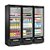 REFRIGERADOR VERTICAL GCVR-1450/PR 3 PORTAS - GELOPAR - Imagem 1