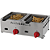FRITADEIRA FRITADEIRA A GAS FRCG-6 2 CUBAS 3L INOX BP - META - Imagem 1