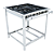 FOGAO IND. A GAS EXTRA INOX 4Q - 2D2S - VENANCIO - Imagem 1
