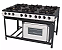 FOGAO IND. BRAVO 6 QUEIMADORES C/ FORNO - VENANCIO - Imagem 1