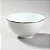 Bowl Branco com Filete Prata 500ml Porcelana Schmidt - Imagem 5