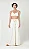 Calça Pantalona Off White - Imagem 1