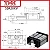 Rolamento Linear De Guia Patim Thk Ssr20xv Bloco Linear 20mm - Imagem 3