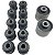 KIT 12 BUCHAS BRAÇO SUSPENSÃO TRASEIRA DUSTER OROCH 4X4 CAPTUR 2012 A 2021 - Imagem 3