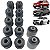 KIT 12 BUCHAS BRAÇO SUSPENSÃO TRASEIRA DUSTER OROCH 4X4 CAPTUR 2012 A 2021 - Imagem 1