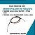 CABO FREIO DE MÃO FIORINO 1.0 1.3 1.5 1.6 SPI / MPI 1994 A 2004 FIORINO 1.3 1.5 MOTOR FIRE 2004 A 2010 - Imagem 2