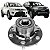 CUBO DE RODA DIANTEIRO COM ROLAMENTO L200 TRITON 4X4 PAJERO DAKAR 2006 A 2016 - Imagem 1