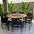 Conjunto de Mesa Perpétua com 8 Cadeira em Tela Sling - Imagem 2