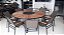 Conjunto de Mesa em Madeira com 8 Poltronas Cactos em Tela sling - Imagem 3