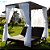 Gazebo em Alumínio com Cortinas e Almofadas - Imagem 2