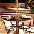 Conjunto Lótus Premium 01 Mesa Ripada 1.00m + 4 Cadeiras Lótus - Imagem 5