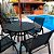 Conjunto Lótus Com Mesa Ripada 1,00m + 4 Cadeiras + Ombrelone - Imagem 4