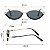 Óculos de Sol Luna Branco - Imagem 4
