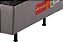 COLCHAO CASAL UNIPREMIUM POLAR 138X188 CINZA ABERTO - Imagem 2