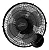 VENTILADOR VENTIDELTA NEW PAREDE OSCILANTE 50CM PRETO 127V - Imagem 1