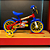 BICICLETA NATHOR ARO 12 FIREMAN VERMELHO/AMARELO/AZUL - Imagem 2