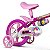 Bicicleta Nathor Aro 12 Flower Rosa - Imagem 3