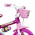 Bicicleta Nathor Aro 12 Flower Rosa - Imagem 4