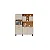 Armário de Cozinha Compacta 160 cm Nápoles Off White Madeira Itatiaia - Imagem 2