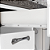 Balcão de Aço Itatiaia BALC-120 3 Portas 2 Gavetas New Premium Branco - Imagem 3