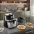 Air Fryer 5 Litros Inox com Painel Analógico Dako - 127V - Imagem 3