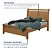 CAMA CASAL LOPAS 1,40 REALI AMENDOA CLEAN - Imagem 3