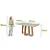 Mesa Lopas Sintonia com 6 Cadeiras Astrid – Amêndoa Clean - Imagem 3