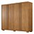 Guarda-Roupa Benetil Lisboa 4 Portas – Ref. 0153 – Cinamomo - Imagem 1