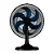 Ventilador Ventisol Oscilante de Mesa Turbo 6 Pás 50cm Premium Azul 127V - Imagem 3