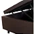 Base Box Baú Queen 158x198x42cm Courino Linho Marrom - Imagem 2