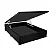Cama Box Baú Casal em Sintetico Preto com Pistão a Gás - 138x188 - Imagem 1