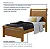 Cama Solteiro Lopas Reali 90cm Amêndoa Clean - Imagem 5