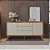 Buffet Sinus 2 Portas 3 Gavetas Naturalle Off White - Imagem 1
