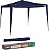 BARRACA MOR GAZEBO RAFIA AZUL 3X3M - Imagem 2