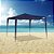 BARRACA MOR GAZEBO RAFIA AZUL 3X3M - Imagem 1