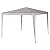 BARRACA MOR GAZEBO RAFIA BRANCO 3X3M - Imagem 2