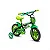 BICICLETA NATHOR ARO 12 PRETO/VERDE - Imagem 1