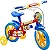 BICICLETA NATHOR ARO 12 VERMELHO/AZUL - Imagem 1