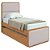 CAMA LOPAS SOLT 0,90 LOOP S/CAMA AUX CORANO BEG AMENDOA CLEA - Imagem 2