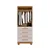 Roupeiro Benetil Conjugado Maia 2 Portas Cinamomo/Off White - Imagem 2