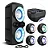 Caixa de Som Multilaser SP379 Mini Neon 300W – Bluetooth/AUX/USB/FM - Imagem 3