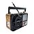 Rádio 9 Faixas F-Sound FS100BT – Marrom - Imagem 2