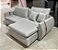 Sofá Majestoso MJ128 M100 – Cinza Claro 9000 Bouclé - Imagem 2
