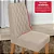 Conjunto Mesa Lopas Sintonia com 6 Cadeiras Luar – Amêndoa Clean / Off White - Imagem 3